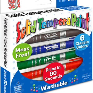 Thinstix Tempera Paint 6 Thin Classic Colors