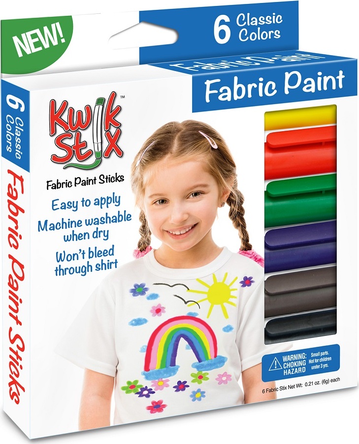 Kwik Stix Fabric Paint 6 Pack