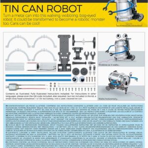 4M Kidz Robotix Tin Can Robot