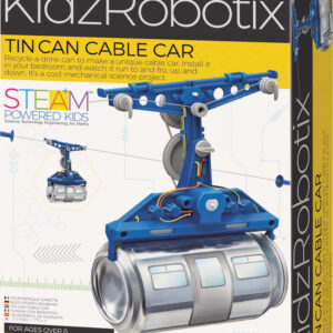4M Kidz Robotix Tin Can Cable Car