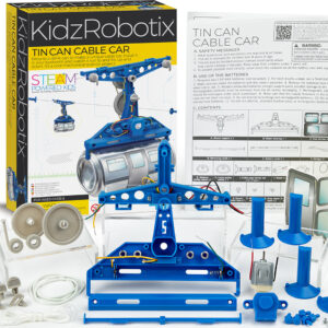 4M Kidz Robotix Tin Can Cable Car