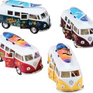 VW Classic Bus w/ Surfboard